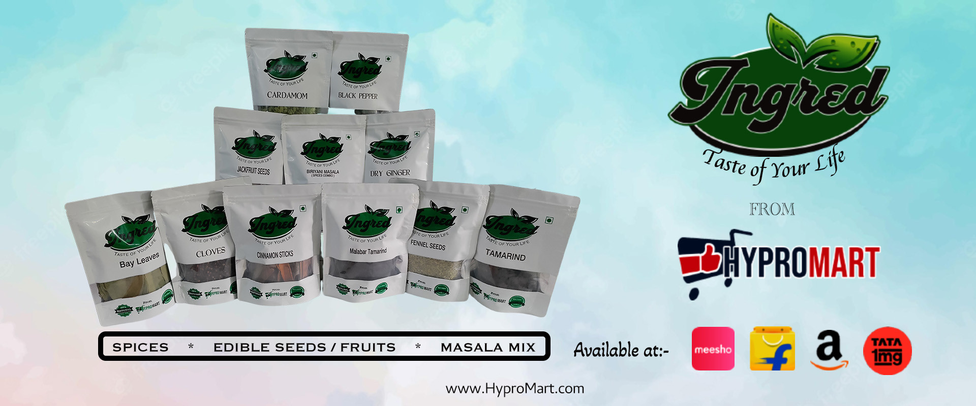 HyproMart Products Banner